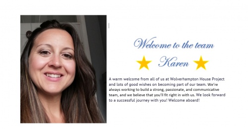 Welcome to the team Karen 